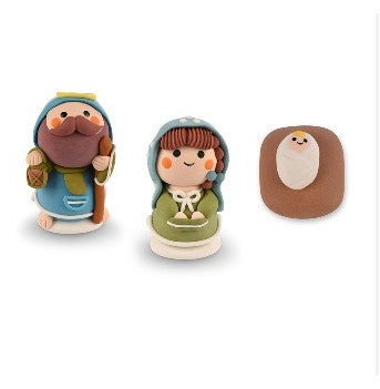 Sacra Famiglia Zucchero 3 Pz