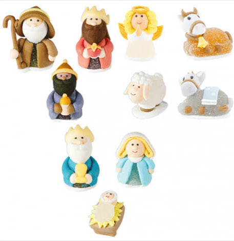 Sacra Famiglia Zucchero e Giuggiola 10 Pz