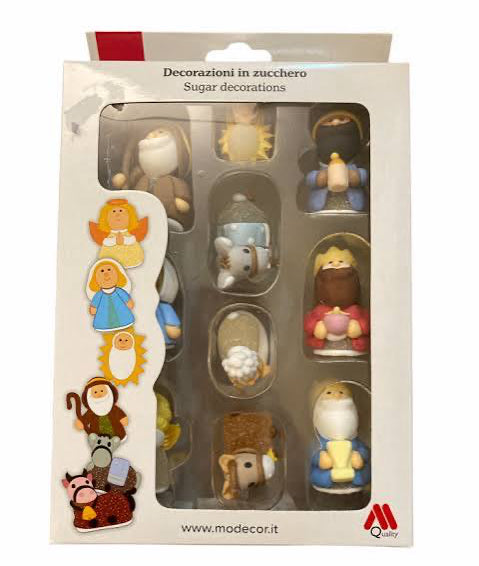 Sacra Famiglia Zucchero e Giuggiola 10 Pz