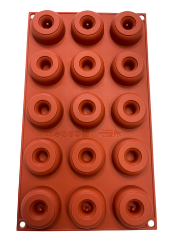 Stampo silicone mini donuts