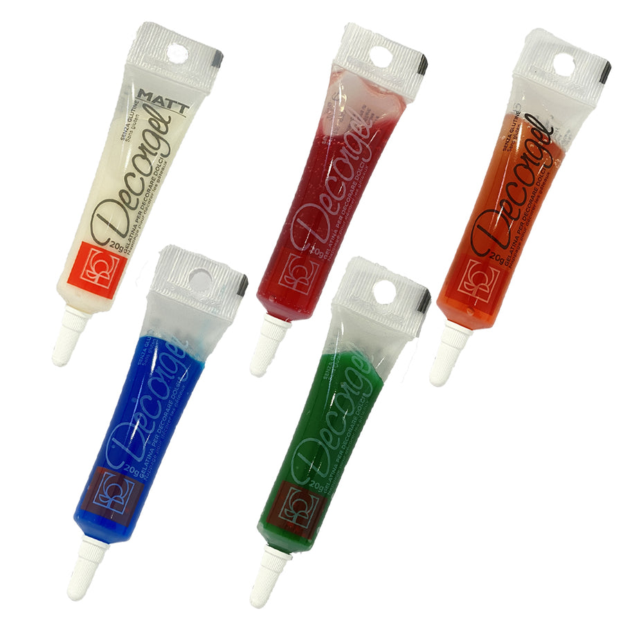 Gelatina alimentare colorata DECORGEL