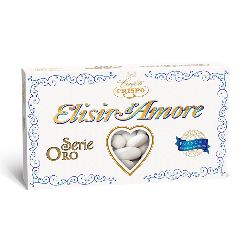 Confetti Mandorla Bianco Elisir d’Amore Top Quality CRISPO