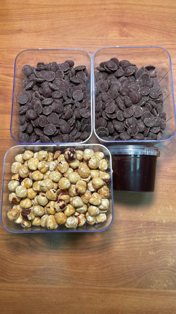 Kit Torrone 500 Gr Cioccolato Puro Fondente